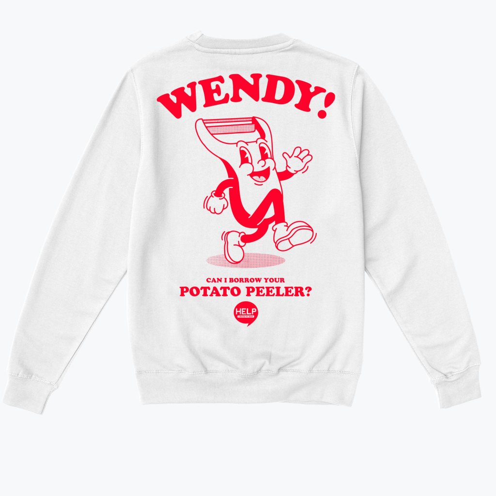 Wendy sweatshirt merch rear
